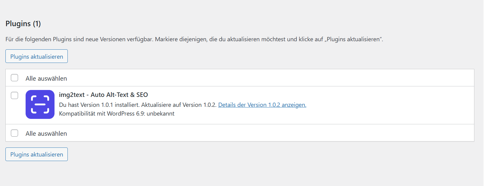 Automatische Updates